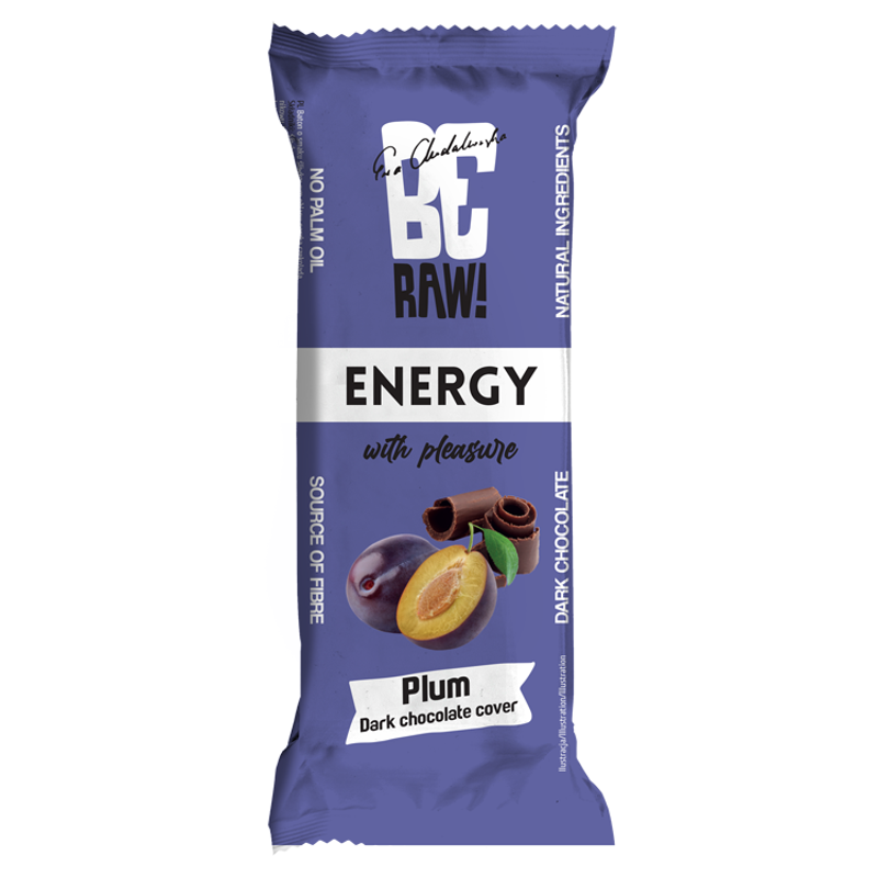 BE RAW! Baton Energy Plum Chocolate frisco.pl