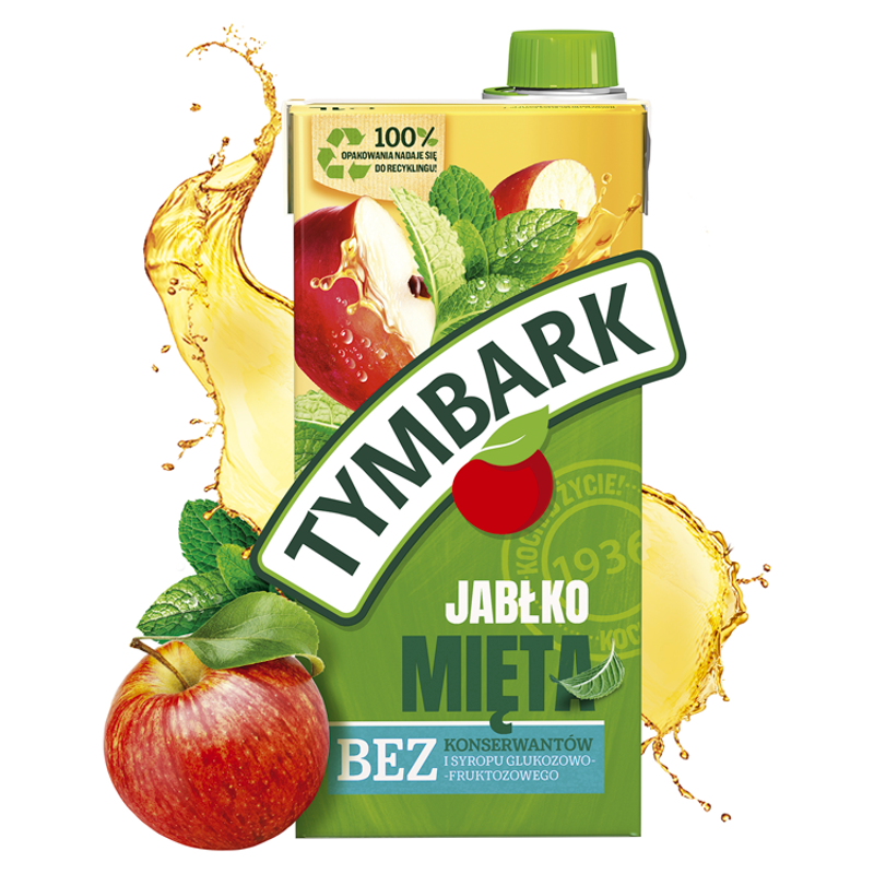 TYMBARK Jabłko mięta Napój