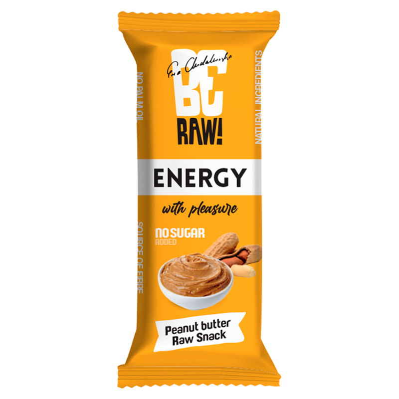 BE RAW! Baton healthy snack - masło orzechowe frisco.pl
