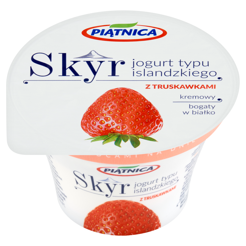 PIĄTNICA Skyr Jogurt typu islandzkiego z truskawkami frisco.pl