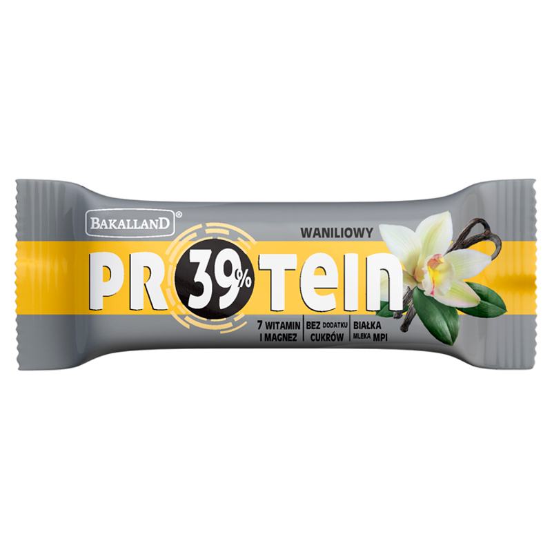 BAKALLAND Baton Proteinowy Wanilia