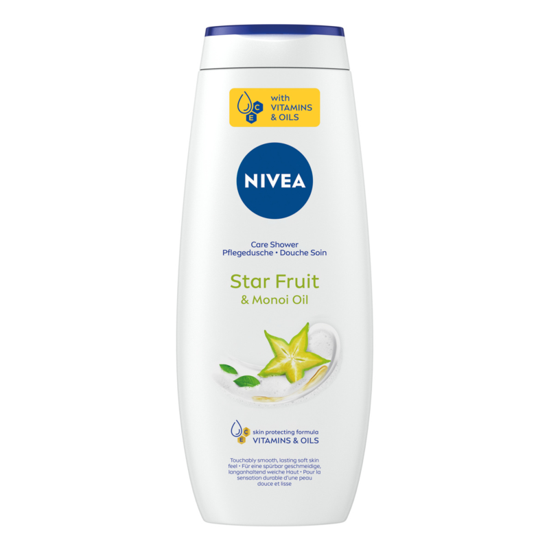 NIVEA Pielęgnujący żel pod prysznic Care & Star Fruit frisco.pl