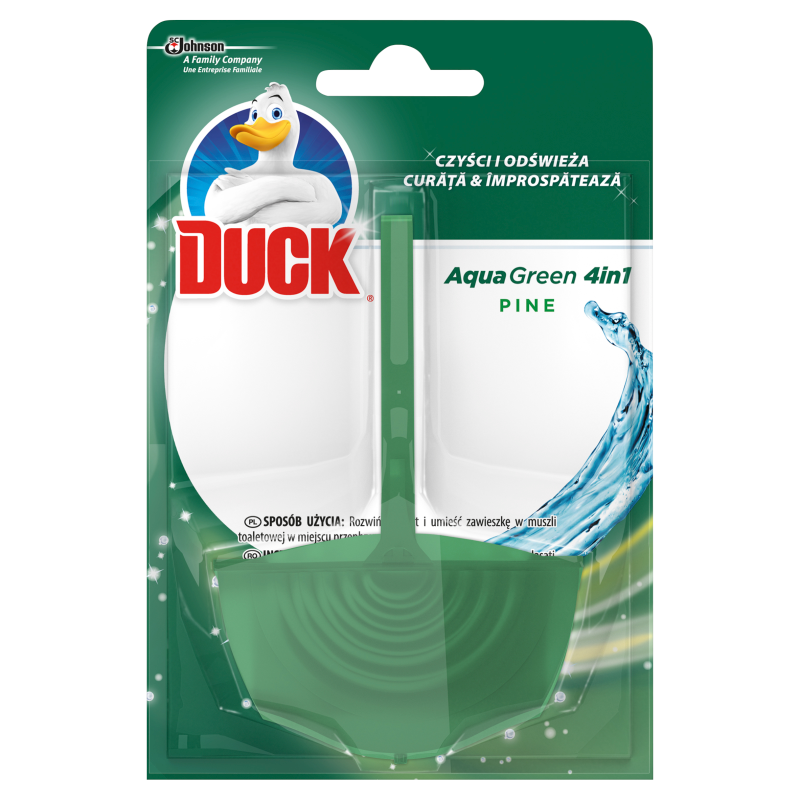 DUCK Aqua Green 4w1 Zawieszka do WC