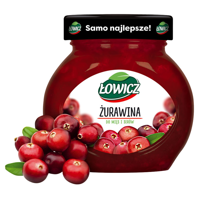 ŁOWICZ Żurawina do mięs i serów frisco.pl