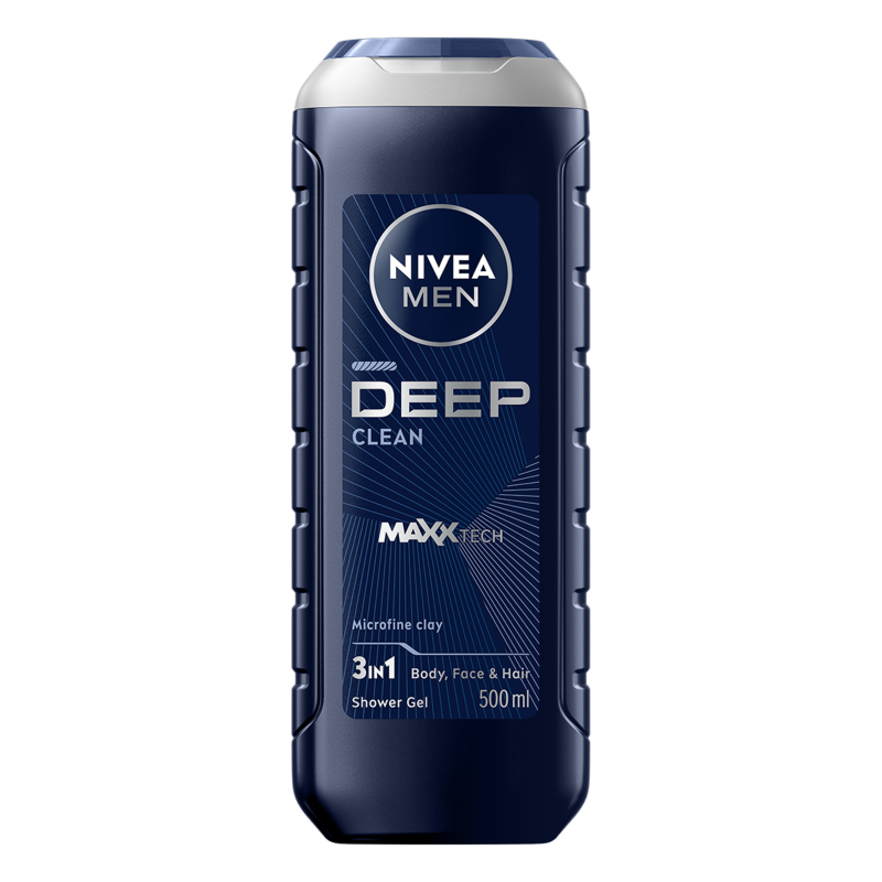 NIVEA MEN Deep Żel pod prysznic do ciała twarzy i włosów