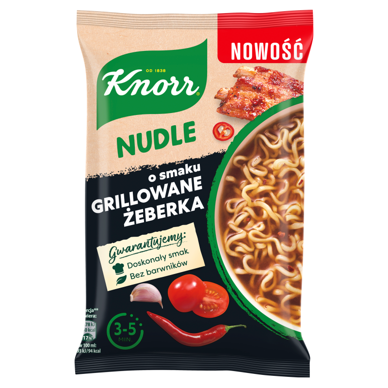 KNORR Nudle Grillowane żeberka frisco.pl