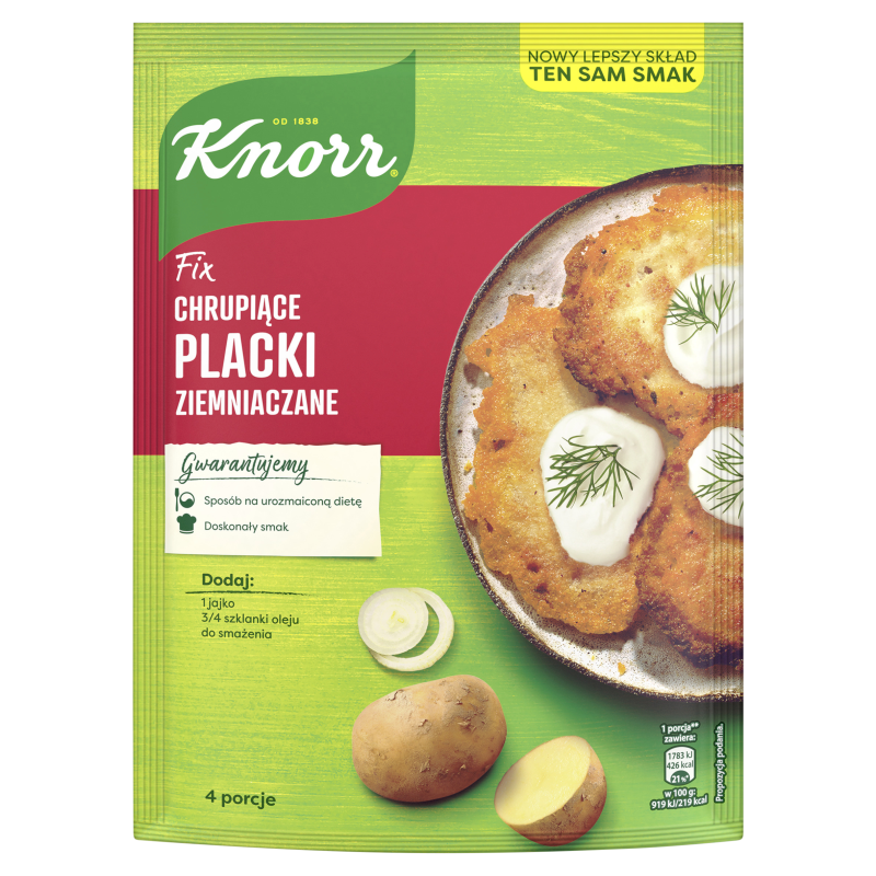 KNORR FIX Chrupiące placki ziemniaczane