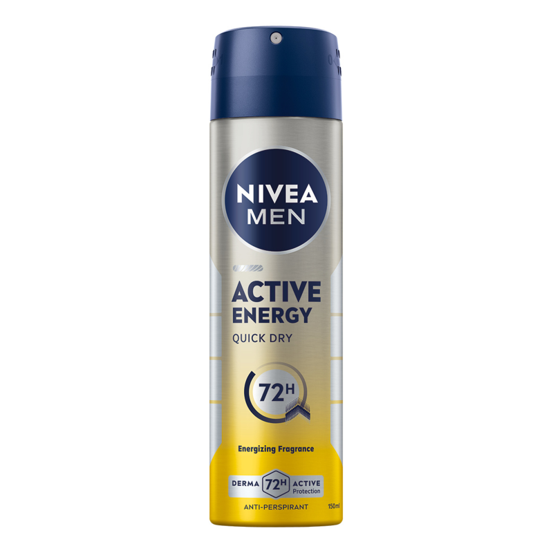 NIVEA MEN Antyperspirant w sprayu Active Energy frisco.pl