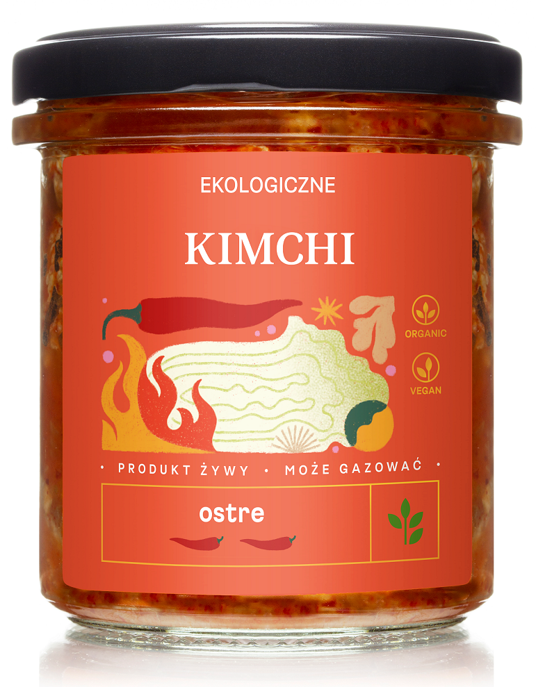 DELIKATNA Kimchi ostre BIO