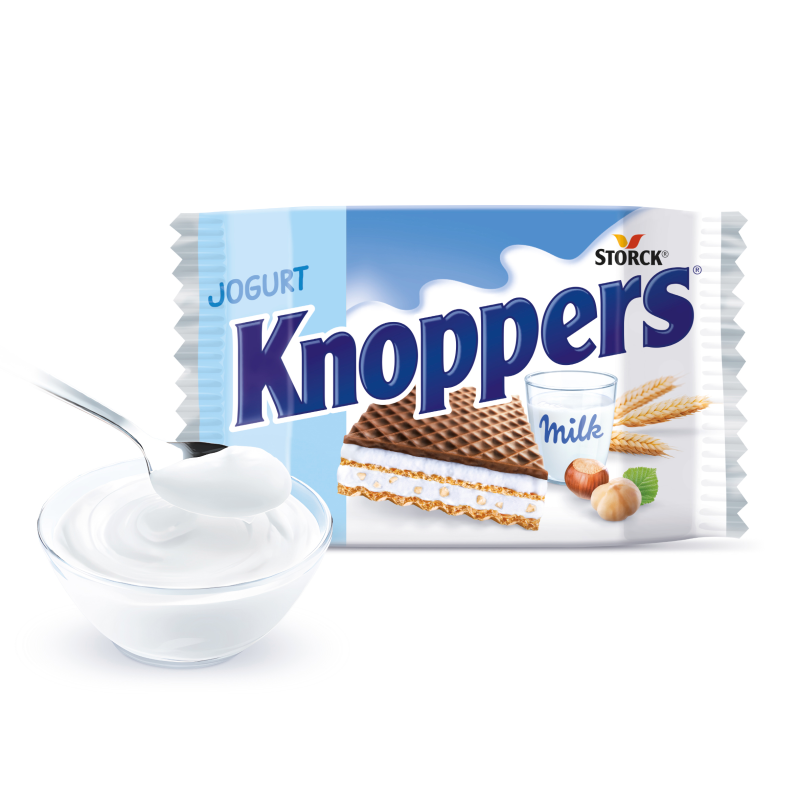 KNOPPERS Wafelek orzechowy z jogurtem frisco.pl