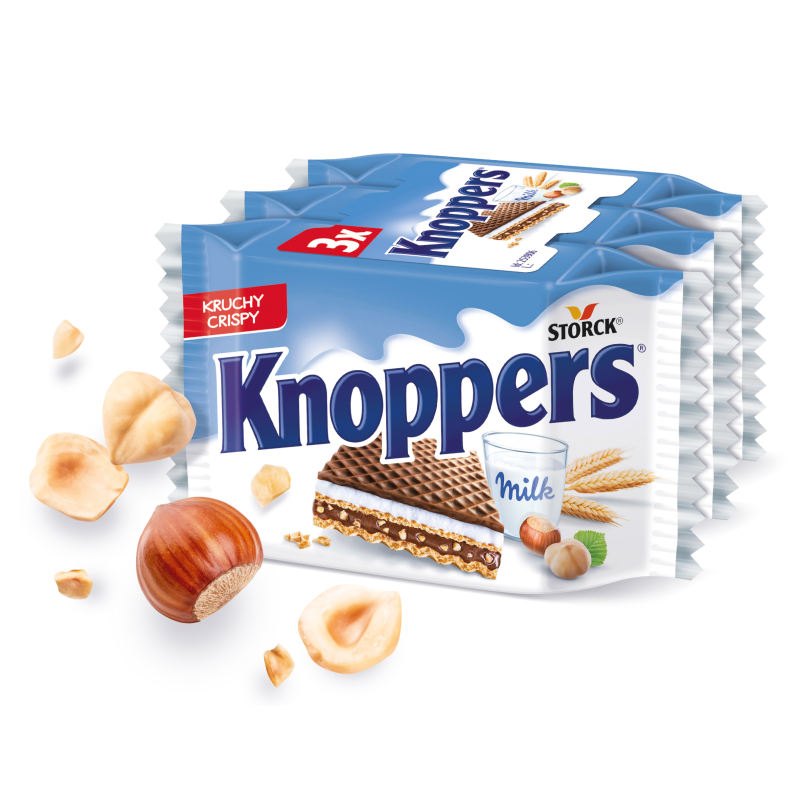 KNOPPERS Wafelek orzechowy 3x25g frisco.pl