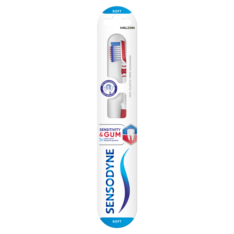 SENSODYNE Nadwrażliwość & Dziąsła Szczoteczka do zębów frisco.pl