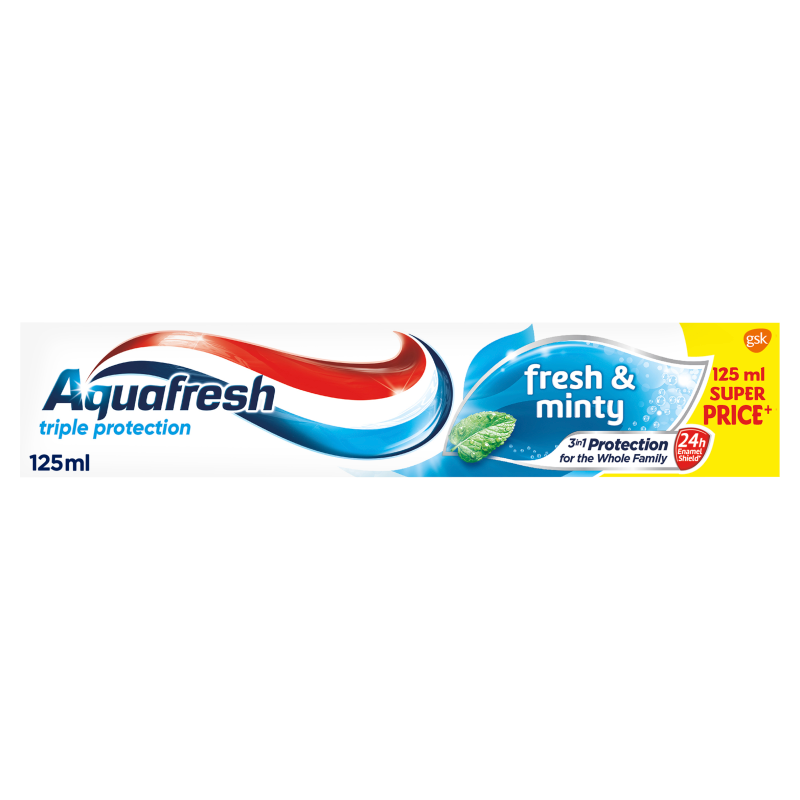 AQUAFRESH 3 Triple Protection Pasta do zębów Fresh&Minty frisco.pl