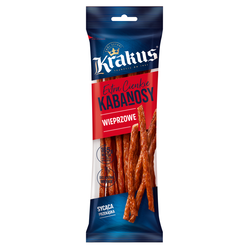 KRAKUS. Kabanosy wieprzowe frisco.pl