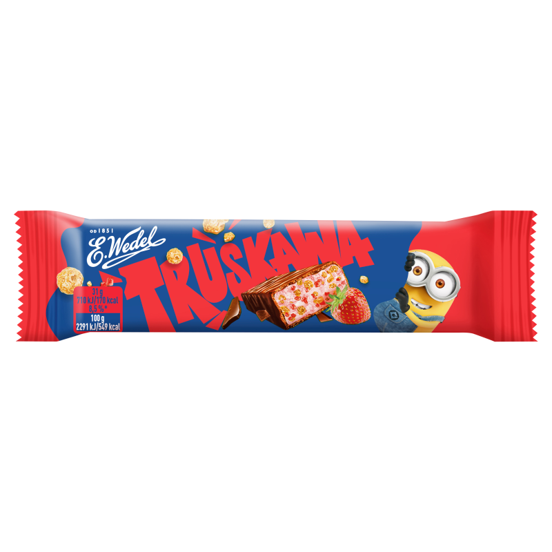 WEDEL Minionki Baton Truskawa
