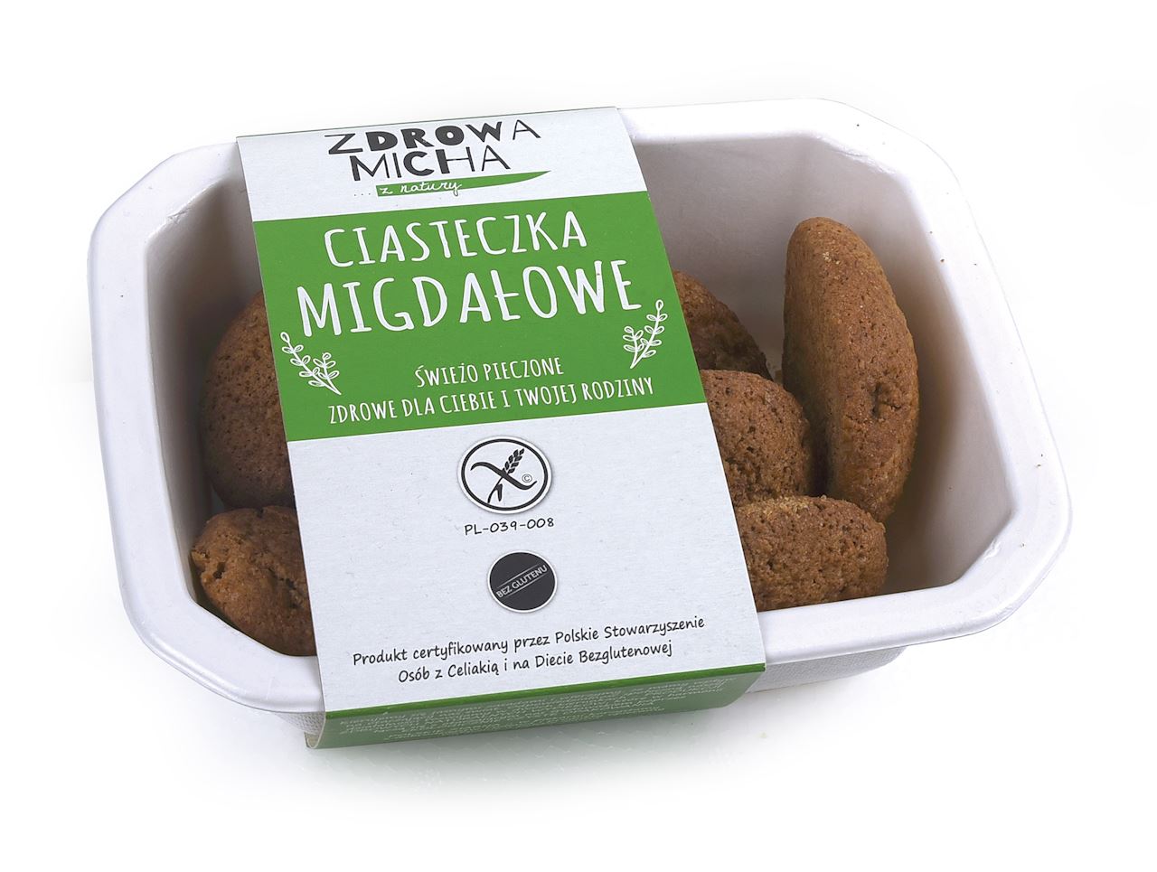 ZDROWA MICHA Ciasteczka migdałowe
