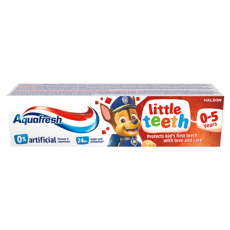 AQUAFRESH Little Teeth Pasta do zębów dla dzieci 3-5 lat Psi Patrol frisco.pl