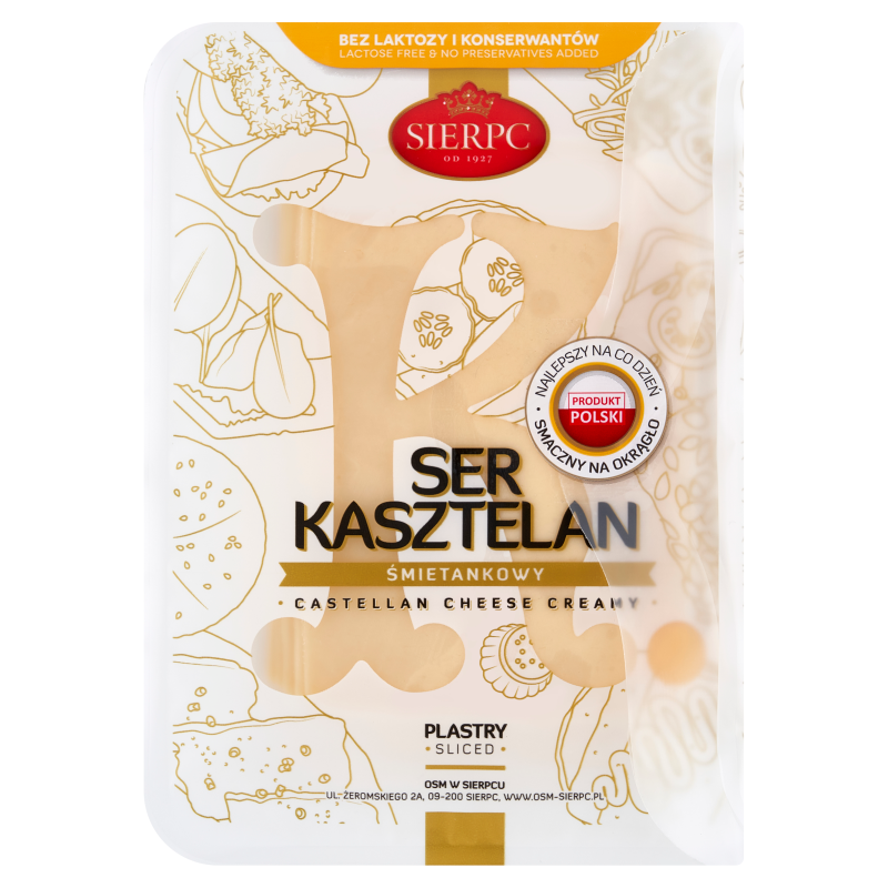 SIERPC Ser kasztelan śmietankowy plastry frisco.pl