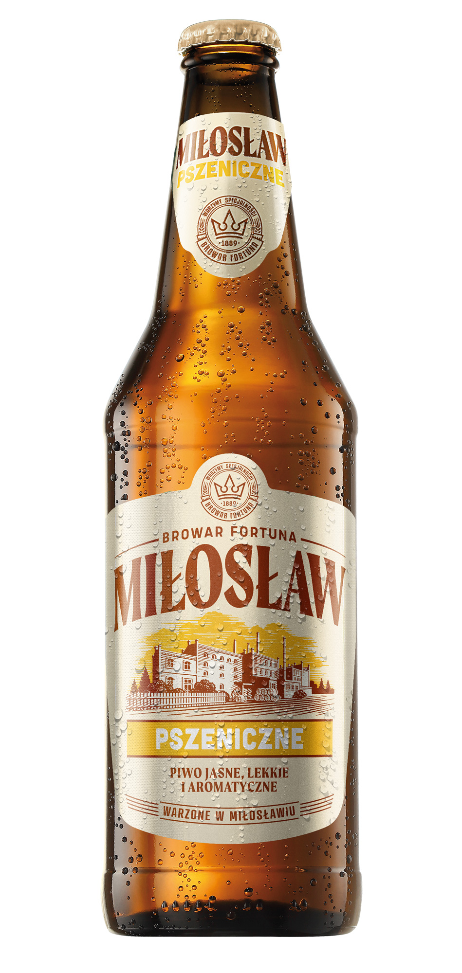MIŁOSŁAW Pszeniczne Piwo (butelka bezzwrotna)