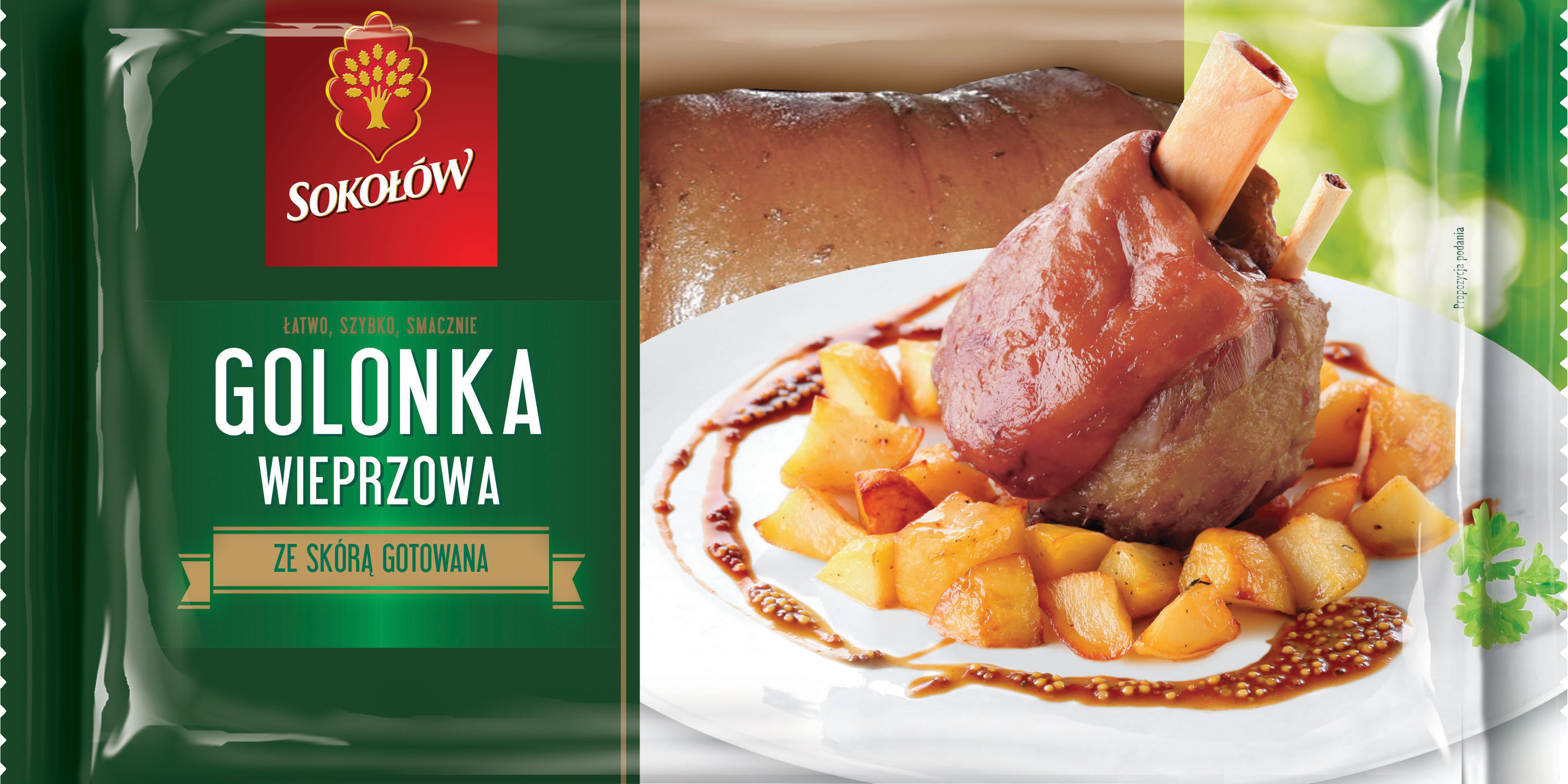 SOKOŁÓW Golonka wieprzowa ze skórą gotowana