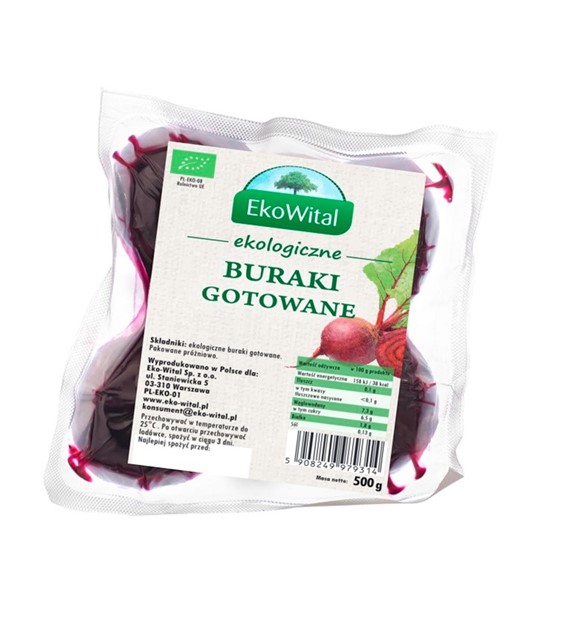 EKO WITAL Buraki gotowane BIO