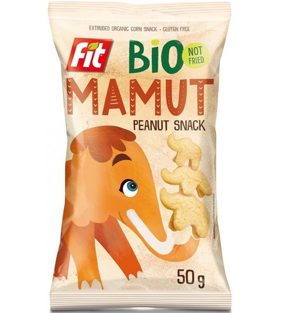 BIO MAMUT Chrupki kukurydziane o smaku orzechowym bezglutenowe