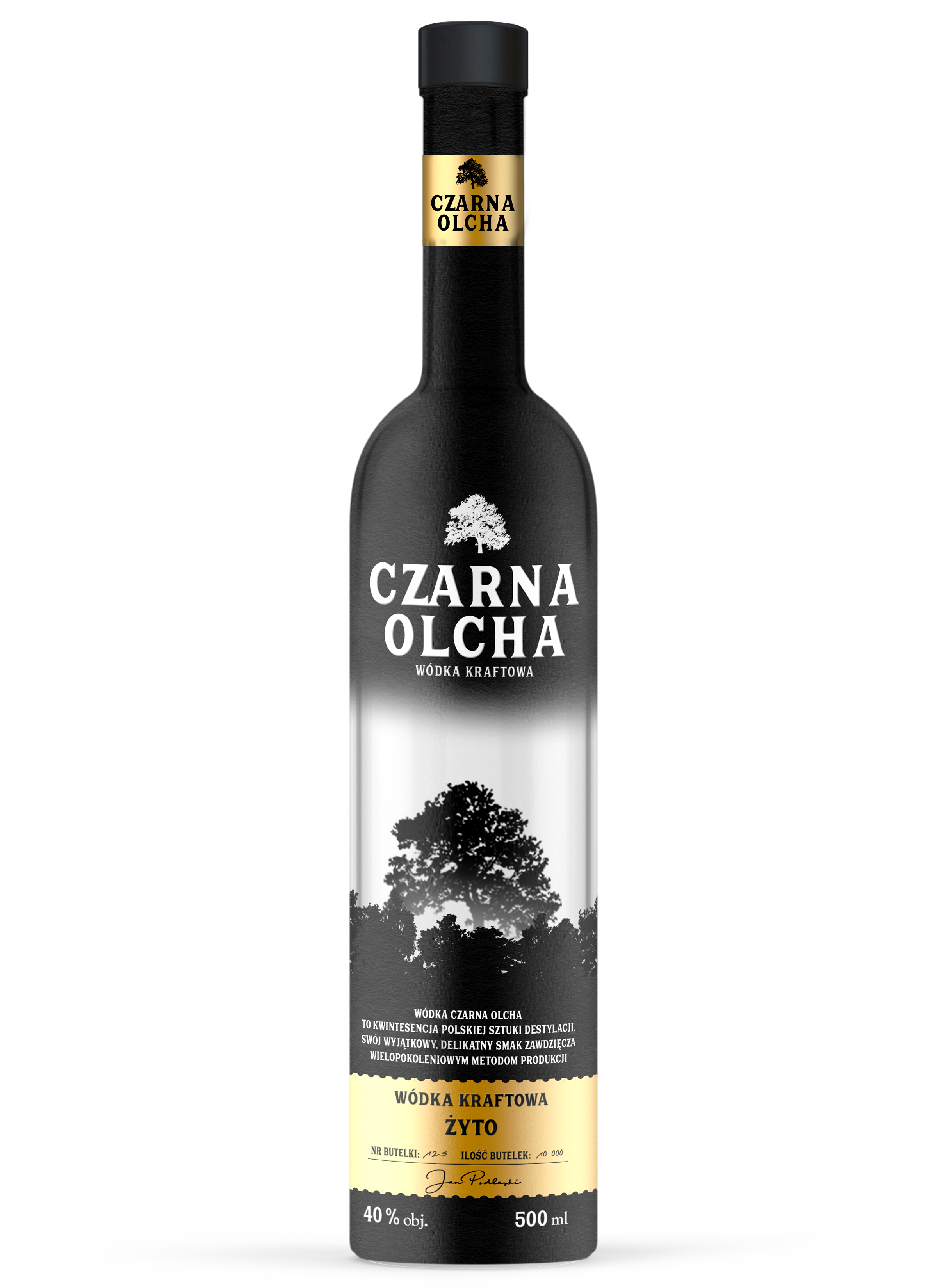 CZARNA OLCHA Wódka Żyto