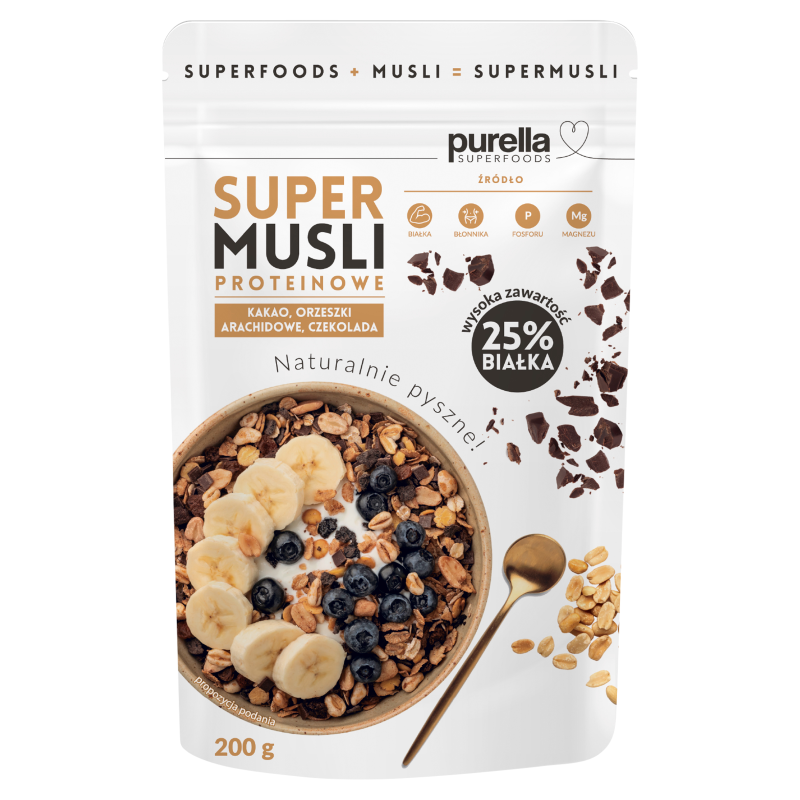 PURELLA SUPERFOODS Super Musli proteinowe