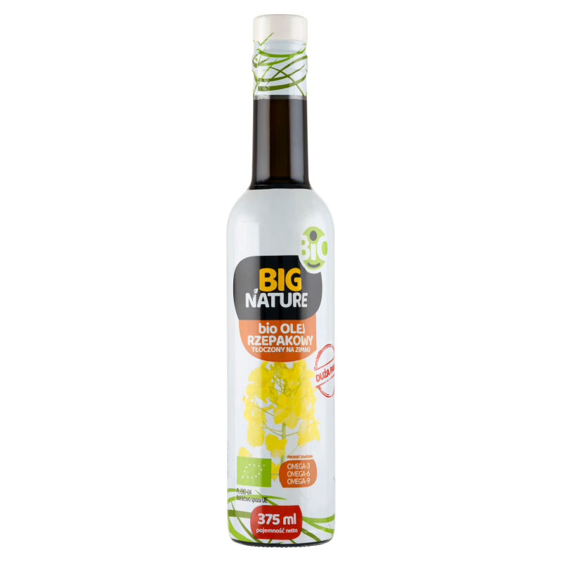 BIG NATURE Olej rzepakowy (tłoczony na zimno) BIO frisco.pl