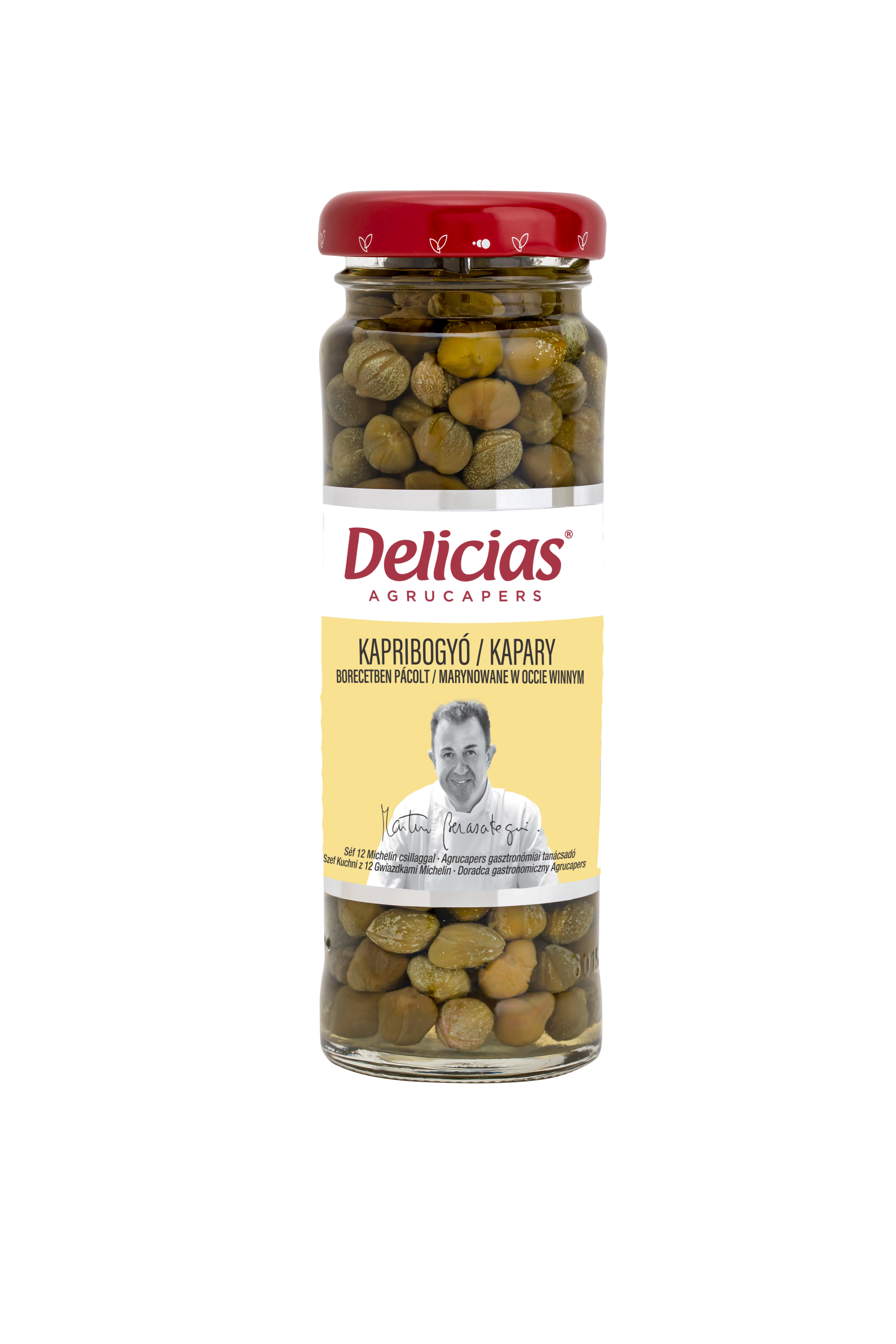 DELICIAS Kapary marynowane w occie winnym