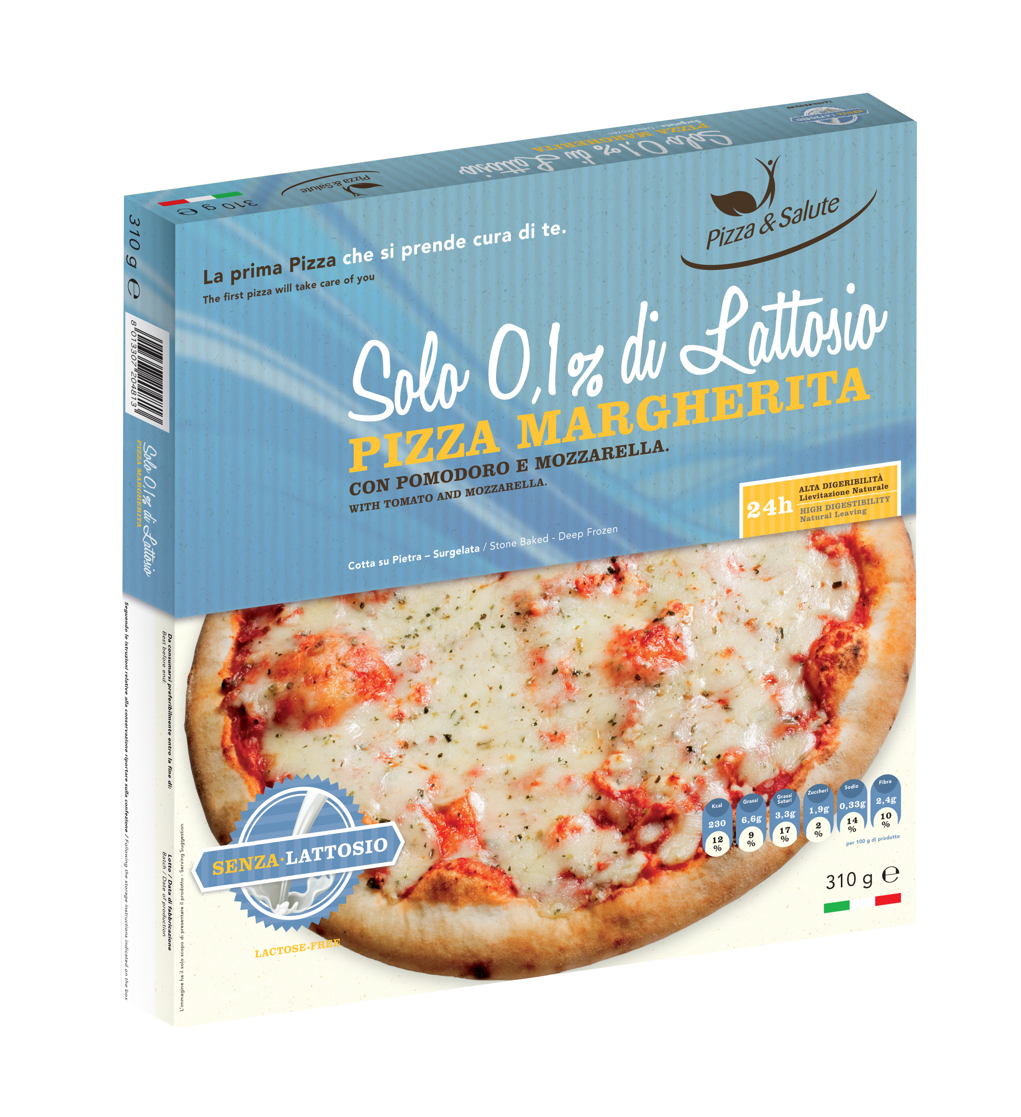 SVILA Pizza margherita bez laktozy