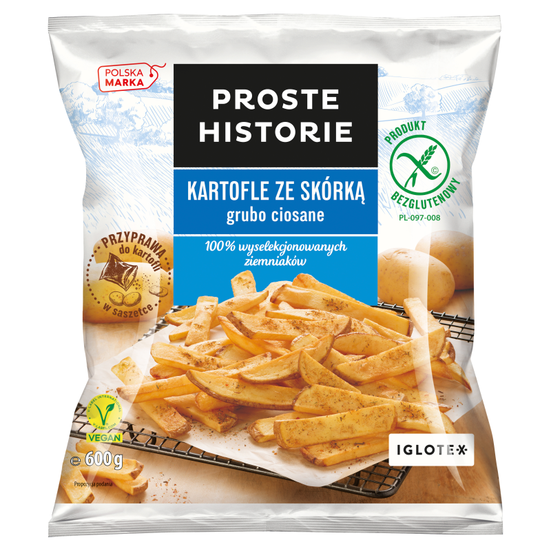 PROSTE HISTORIE Kartofle ze skórką grubo ciosane frisco.pl