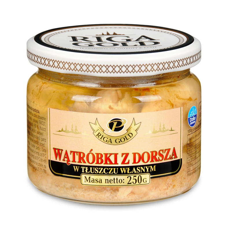 PETROPAT Wątróbka z dorsza w tłuszczu własnym