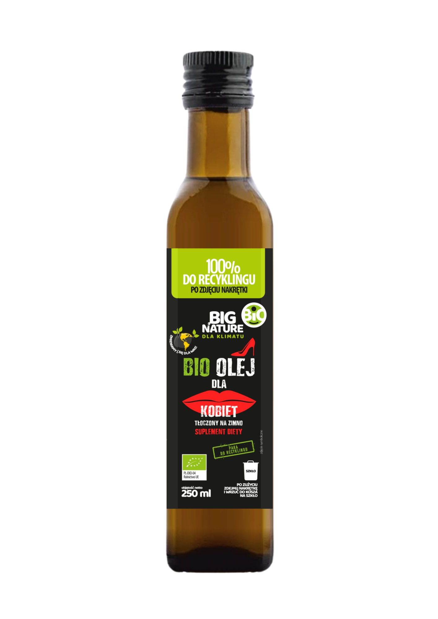 BIG NATURE Olej dla kobiet BIO - mix olejów (tłoczony na zimno)