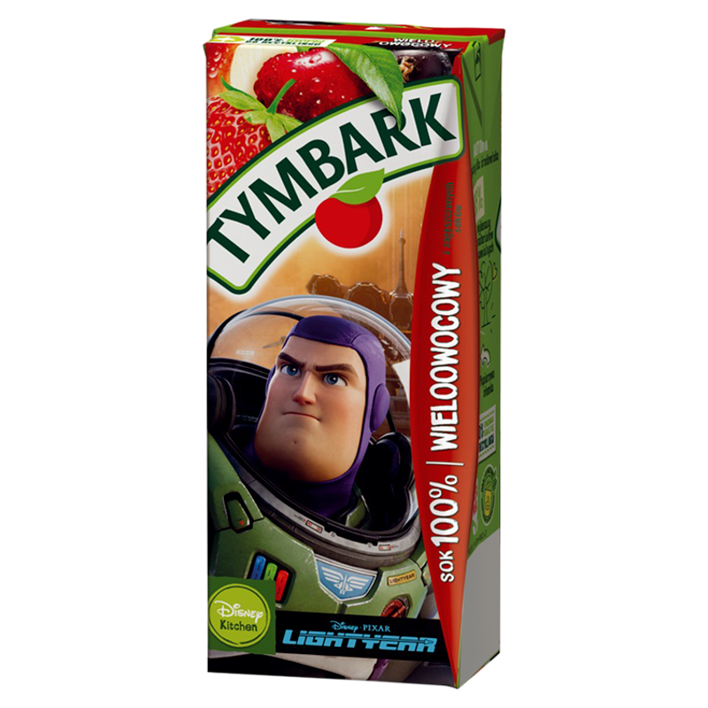 TYMBARK Sok 100% Wieloowocowy