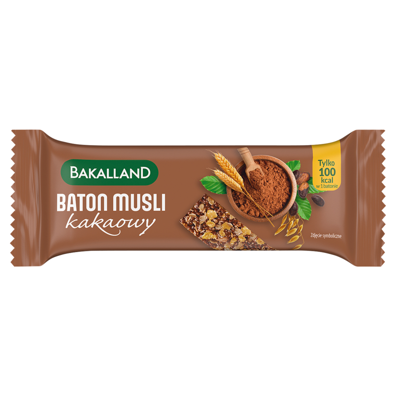 BAKALLAND Baton musli kakaowy