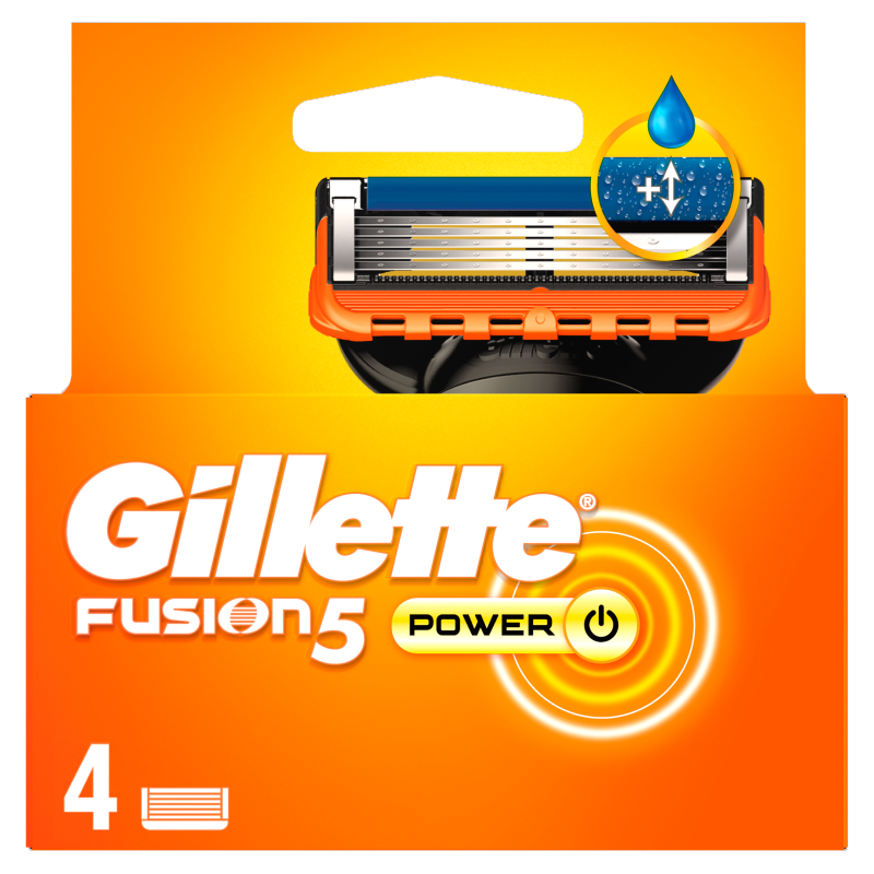 GILLETTE Fusion Power 4 wkłady