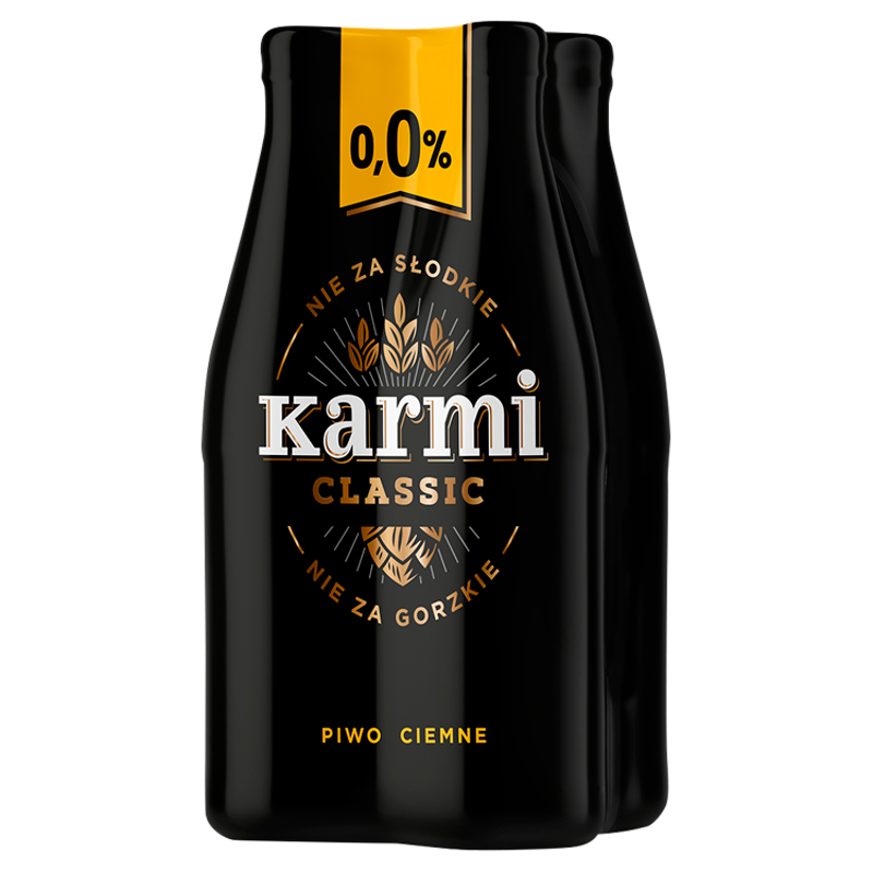 KARMI CLASSIC Piwo ciemne bezalkoholowe 4x400ml (butelka bezzwrotna) frisco.pl