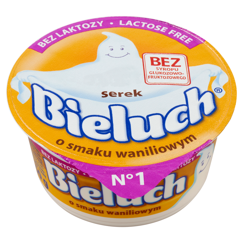 BIELUCH Serek o smaku waniliowym (bez laktozy) frisco.pl