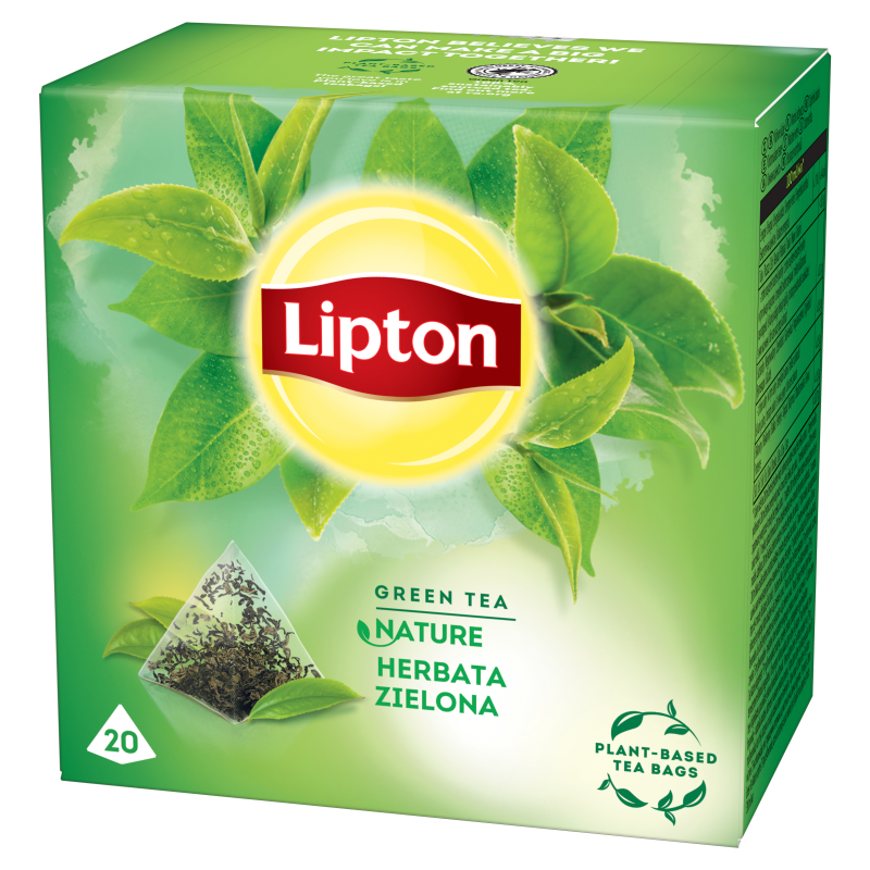 LIPTON Herbata zielona 20 piramidek frisco.pl