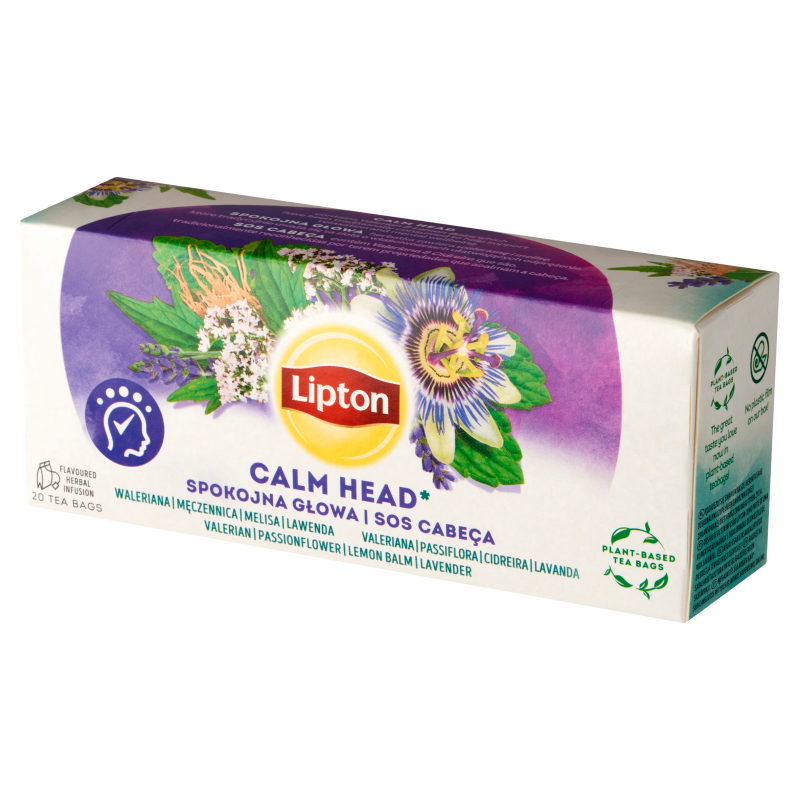 LIPTON Herbata ziołowa Spokojna Głowa 20 torebek ex.