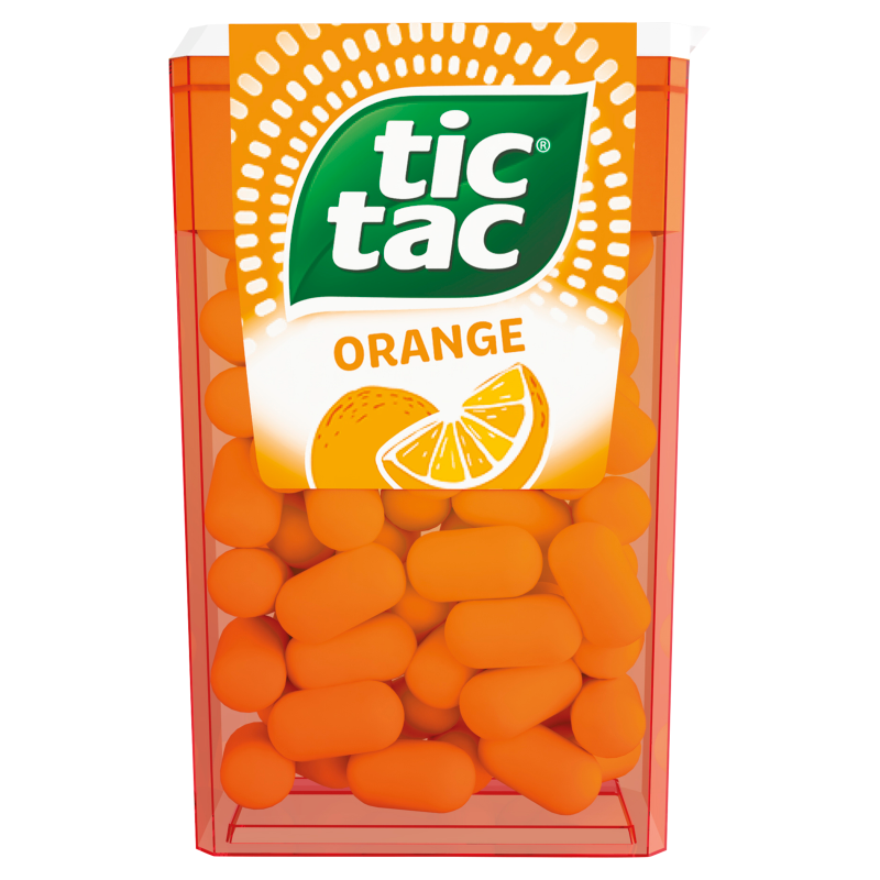 TIC TAC Drażetki o smaku pomarańczowym frisco.pl