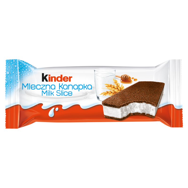 KINDER Mleczna kanapka Biszkopt z mlecznym nadzieniem frisco.pl