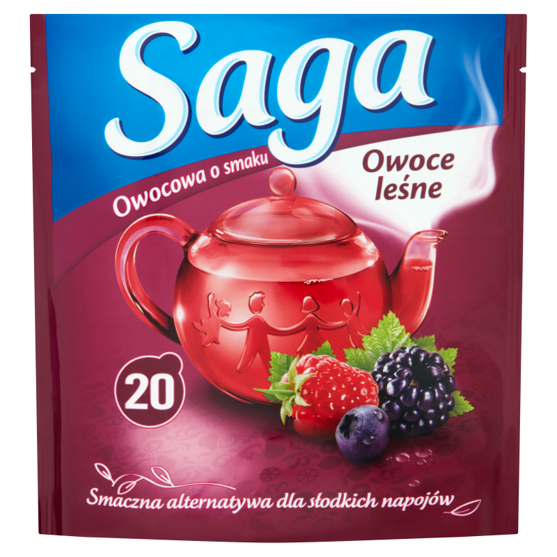 SAGA Herbata owocowa - owoce leśne 20 torebek ex. frisco.pl