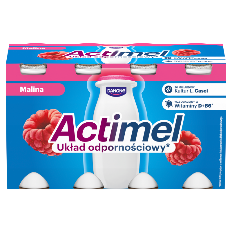 ACTIMEL Napój mleczny malina (8 szt.) frisco.pl