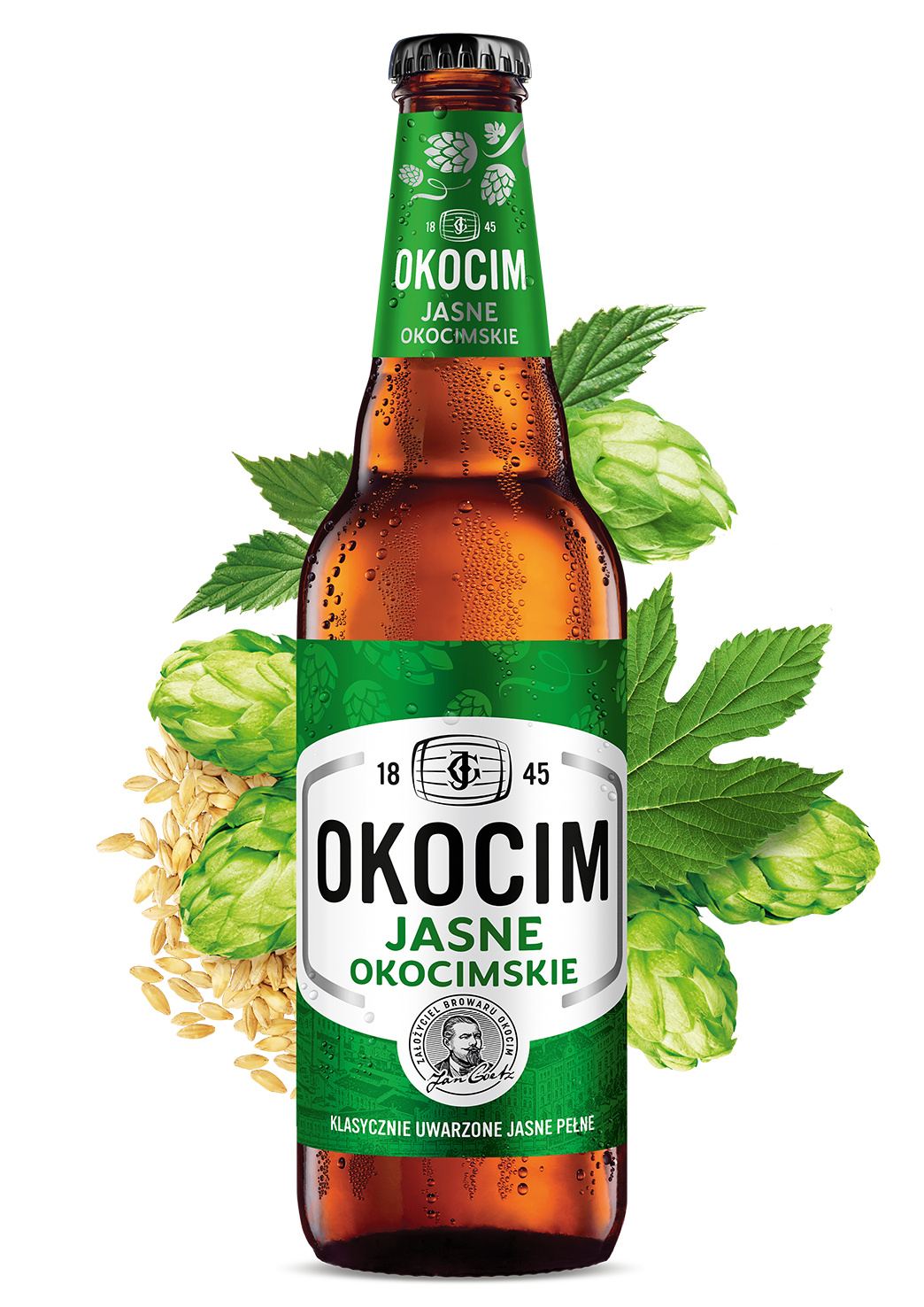 OKOCIM Jasne Okocimskie Piwo (cena zawiera 1 zł kaucji za butelkę)