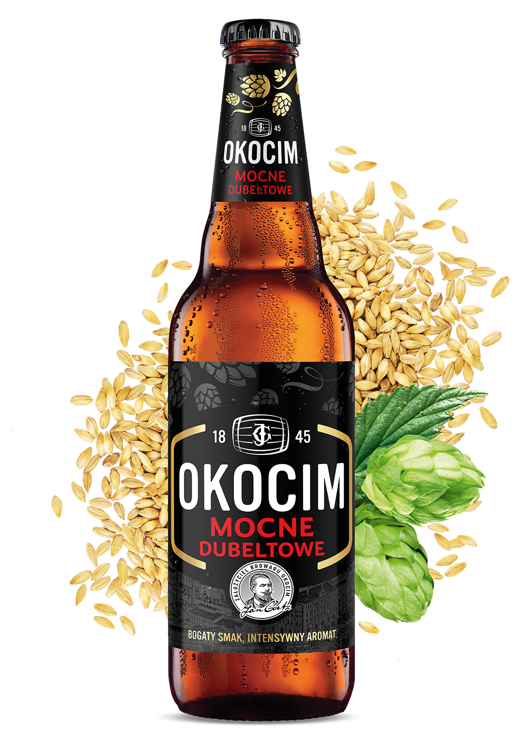OKOCIM Mocne Piwo (cena zawiera 1 zł kaucji za butelkę)