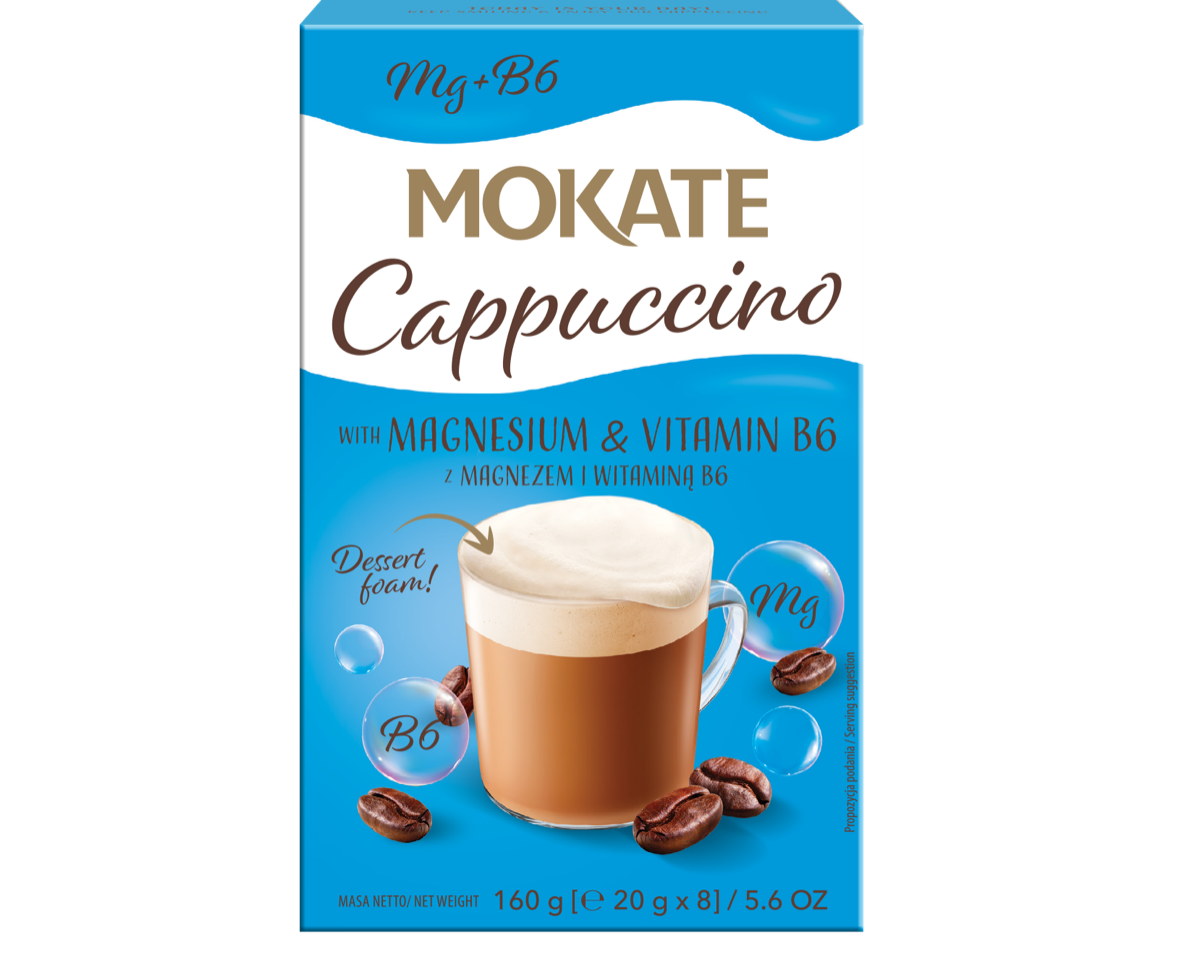 MOKATE Cappuccino z Magnezem