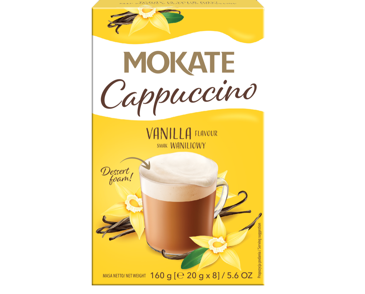 MOKATE Cappuccino Waniliowe (8 saszetek)