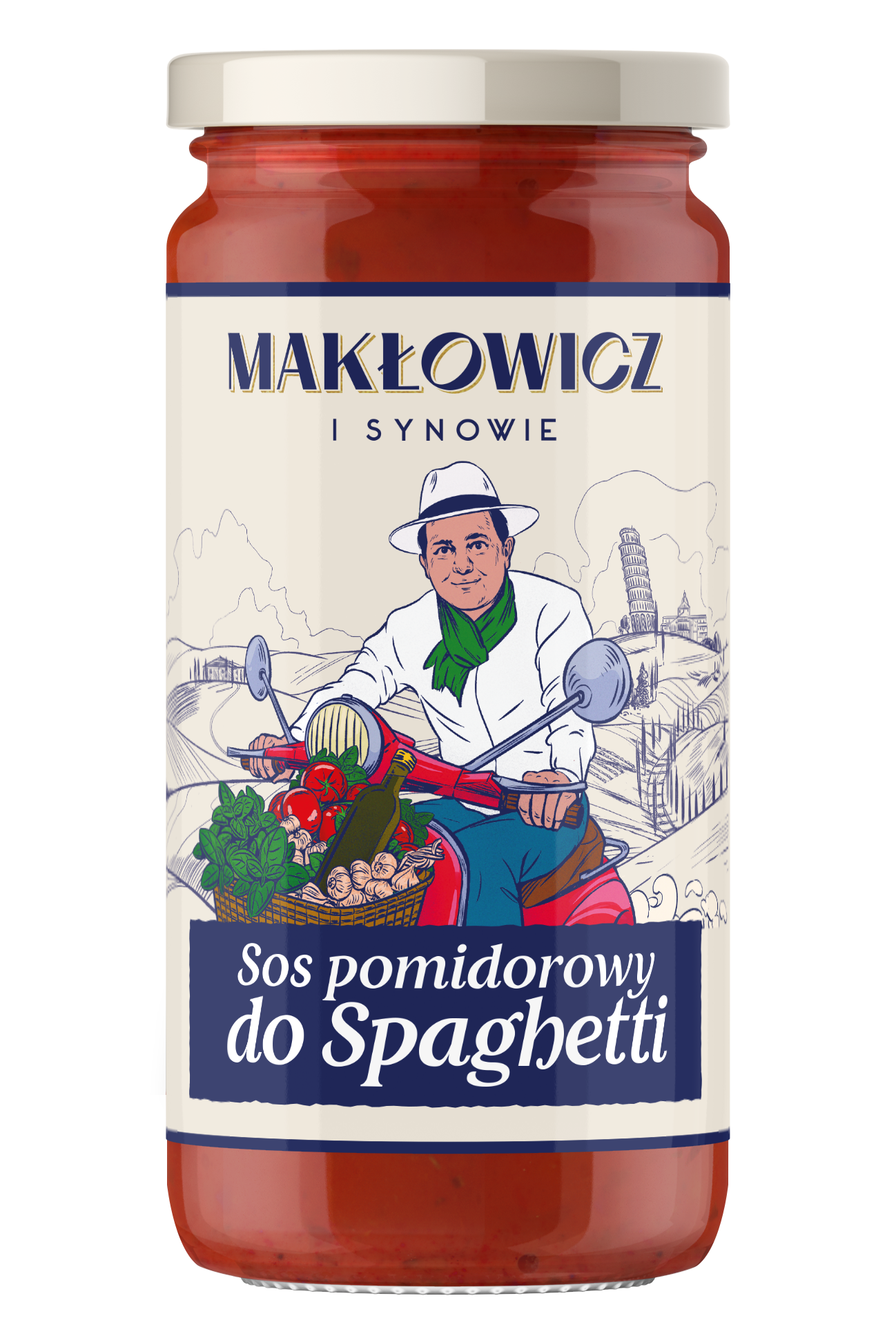 MAKŁOWICZ I SYNOWIE Sos pomidorowy do spaghetti